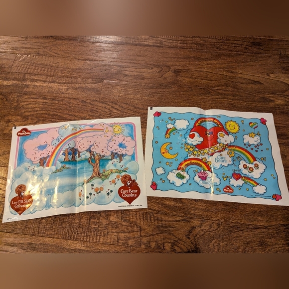 Vintage 1980s Care Bears & Care Bear Cousins Play-Doh Sets in 1 Box - Picture 7 of 9
